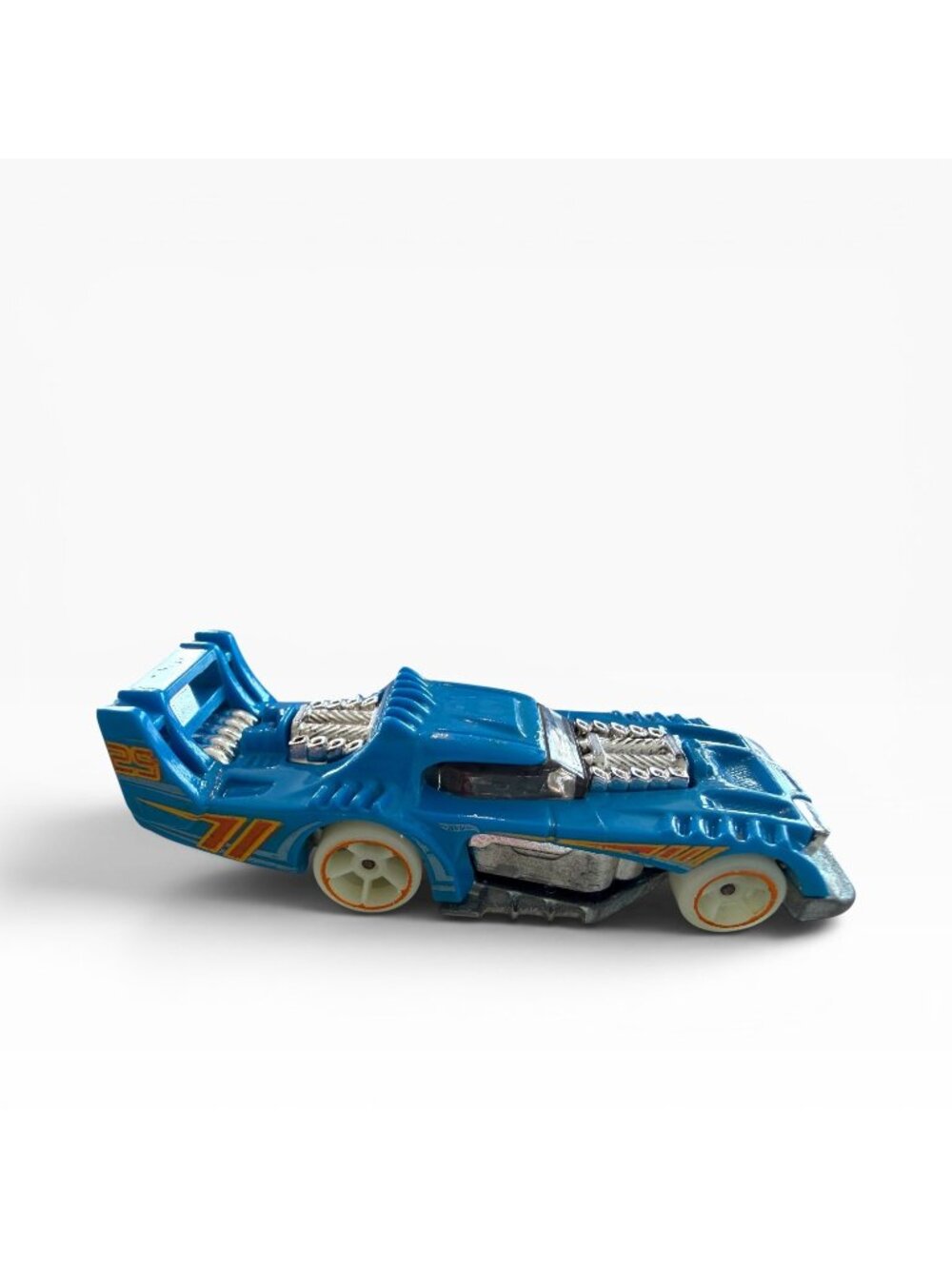 Hot Wheels Two Timer Toy Car Kids 1:64 Blue 2014 Mattel Diecast Racer